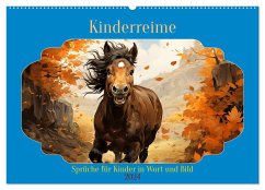 Kinderreime (Wandkalender 2024 DIN A2 quer), CALVENDO Monatskalender