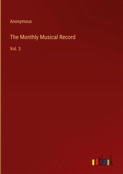 The Monthly Musical Record - Anonymous