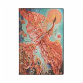 Paperblanks French 2024 DP Firebird Birds of Happiness 12-Month Flexi Mini Horizontal 176 Pg 100 GSM