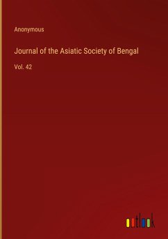 Journal of the Asiatic Society of Bengal - Anonymous