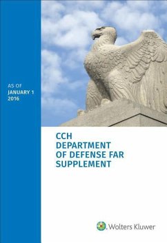 Department of Defense Far Supplement (Dfar): As of 01/2016 - Wolters Kluwer