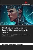 Statistical analysis of homicides and crime in Spain
