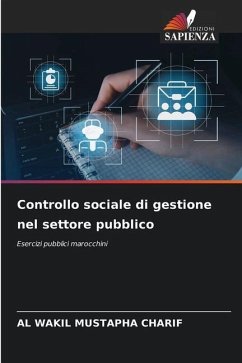 Controllo sociale di gestione nel settore pubblico - CHARIF, AL WAKIL MUSTAPHA