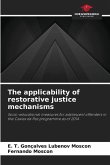 The applicability of restorative justice mechanisms