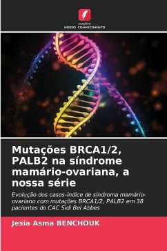 Mutações BRCA1/2, PALB2 na síndrome mamário-ovariana, a nossa série - BENCHOUK, Jesia Asma