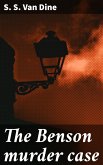 The Benson murder case (eBook, ePUB)