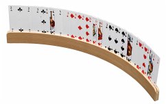 Philos 6695 - Spielkartenhalter, aus Holz, ohne Spielkarten, 50 cm