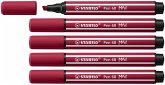 Premium-Filzstift mit dicker Keilspitze - STABILO Pen 68 MAX - 5er Pack - purpur Premium-Filzstift mit dicker Keilspitze - STABILO Pen 68 MAX - 5er Pack - purpur