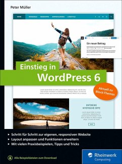Einstieg in WordPress 6 (eBook, ePUB) - Müller, Peter