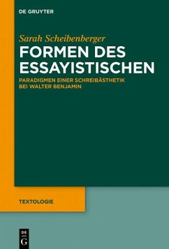 Formen des Essayistischen (eBook, PDF) - Scheibenberger, Sarah