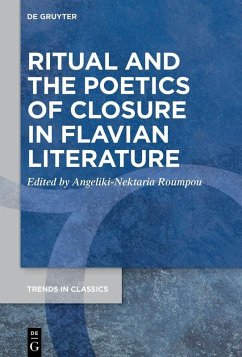 Cover Ritual and the Poetics of Closure in Flavian Literature (eBook, PDF)