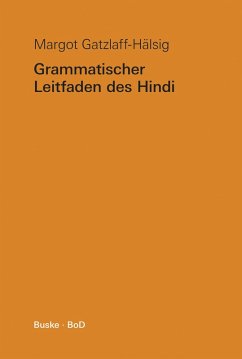 Grammatischer Leitfaden des Hindi (eBook, PDF) - Gatzlaff-Hälsig, Margot