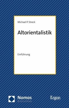 Altorientalistik - Streck, Michael P.