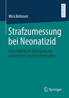 Strafzumessung bei Neonatizid - Behnsen, Mira