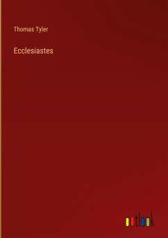 Ecclesiastes - Tyler, Thomas