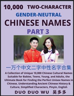 Learn Mandarin Chinese with Two-Character Gender-neutral Chinese Names (Part 3) - Wu, Duo Duo