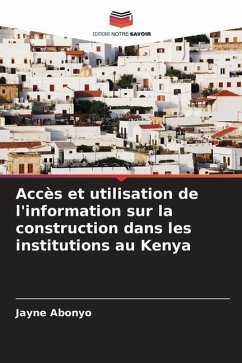 Accès et utilisation de l'information sur la construction dans les institutions au Kenya - Abonyo, Jayne