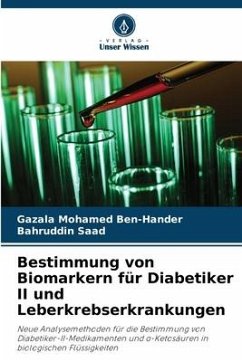 Bestimmung von Biomarkern für Diabetiker II und Leberkrebserkrankungen - Ben-Hander, Gazala Mohamed;Saad, Bahruddin