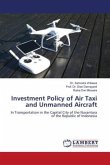 Investment Policy of Air Taxi and Unmanned Aircraft