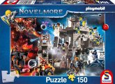 Schmidt 56482 - Playmobil, Die Burg von Novelmore, Kinderpuzzle, 150 Teile
