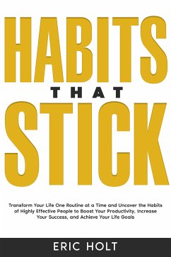 Habits That Stick (eBook, ePUB) - Holt, Eric