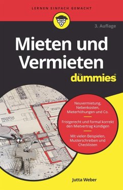 Mieten und Vermieten für Dummies (eBook, ePUB) - Weber, Jutta