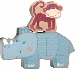 HABA 1306941001 - Spielwelt Zoo, Pappe/Holz, Spielset