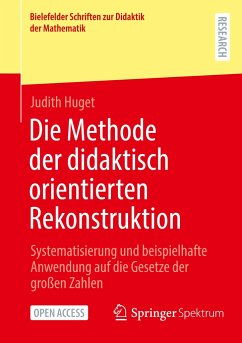 Die Methode der didaktisch orientierten Rekonstruktion - Huget, Judith