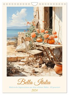 Bella Italia (Wandkalender 2024 DIN A4 hoch), CALVENDO Monatskalender