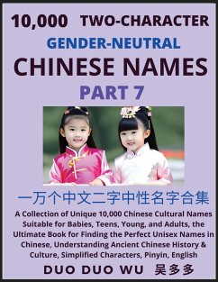 Learn Mandarin Chinese with Two-Character Gender-neutral Chinese Names (Part 7) - Wu, Duo Duo