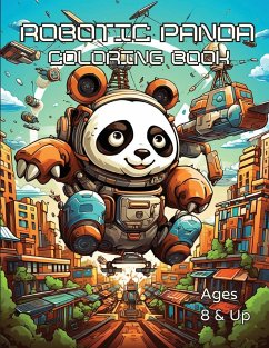 Robotic Panda Coloring Book - Carney, Brad