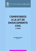 Comentarios a la Ley de Enjuiciamiento Civil 3 Tomos 2023