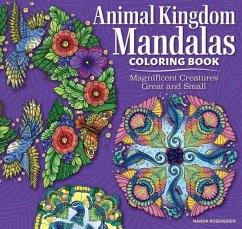 Animal Kingdom Mandalas Coloring Book - Rosengren, Nanna