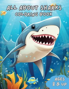 All About Sharks Coloring Book - Carney, Brad