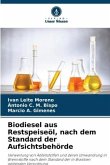 Biodiesel aus Restspeiseöl, nach dem Standard der Aufsichtsbehörde