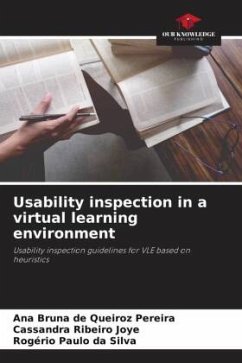 Usability inspection in a virtual learning environment - Queiroz Pereira, Ana Bruna de;Ribeiro Joye, Cassandra;da Silva, Rogério Paulo