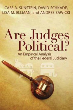 Are Judges Political? (eBook, ePUB) - Sunstein, Cass R.; Schkade, David; Ellman, Lisa