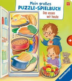 Mein großes Puzzle-Spielbuch: Das essen wir heute - Rulff, Mila