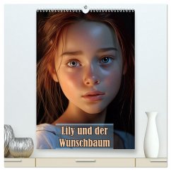 Lily und der Wunschbaum (hochwertiger Premium Wandkalender 2024 DIN A2 hoch), Kunstdruck in Hochglanz - Brunner-Klaus, Liselotte