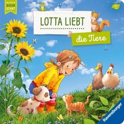 Lotta liebt die Tiere - Sach-Bilderbuch über Tiere ab 2 Jahre, Kinderbuch ab 2 Jahre, Sachwissen, Pappbilderbuch - Grimm, Sandra