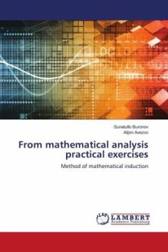 From mathematical analysis practical exercises - Buronov, Sunatullo;Avezov, Alijon