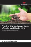Finding the optimum dose of solid and liquid NPK