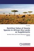 Nutritive Value of Acacia Species in African Dry Lands as Supplements
