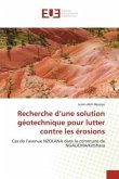 Recherche d¿une solution géotechnique pour lutter contre les érosions