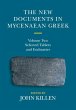 The New Documents in Mycenaean Greek - Bild 1