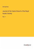 Journal of the Ceylon Branch of the Royal Asiatic Society