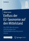 Einfluss der EU-Taxonomie auf den Mittelstand (eBook, PDF)