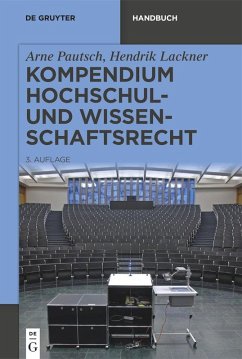 Kompendium Hochschul- und Wissenschaftsrecht (eBook, ePUB) Cover Kompendium Hochschul- und Wissenschaftsrecht (eBook, ePUB)