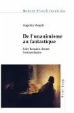 De l'unanimisme au fantastique (eBook, PDF)