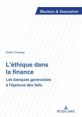 L'éthique dans la finance (eBook, PDF)